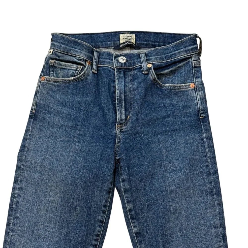 Citizens of Humanity Premium Vintage Skyla Mid Rise Slim Straight Jeans size 24